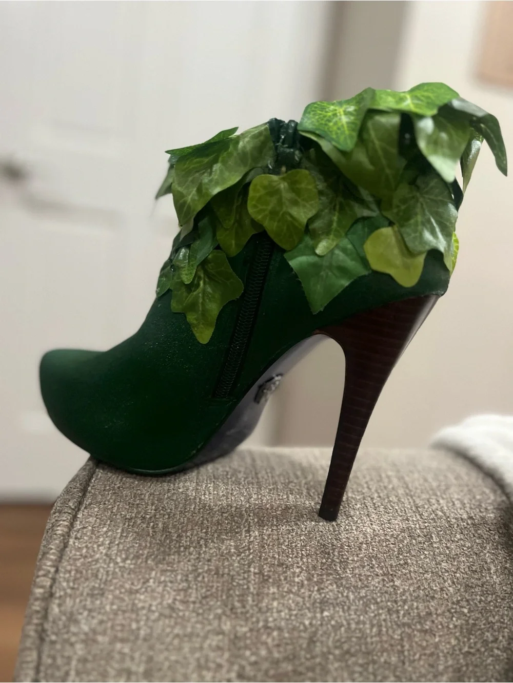 Poison Ivy handmade Halloween costume